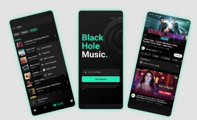 Connect Spotify And Import Playlists On Black Hole APK